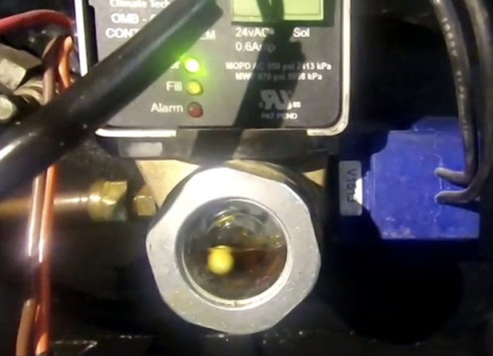 Oliesysteem tandemopstelling